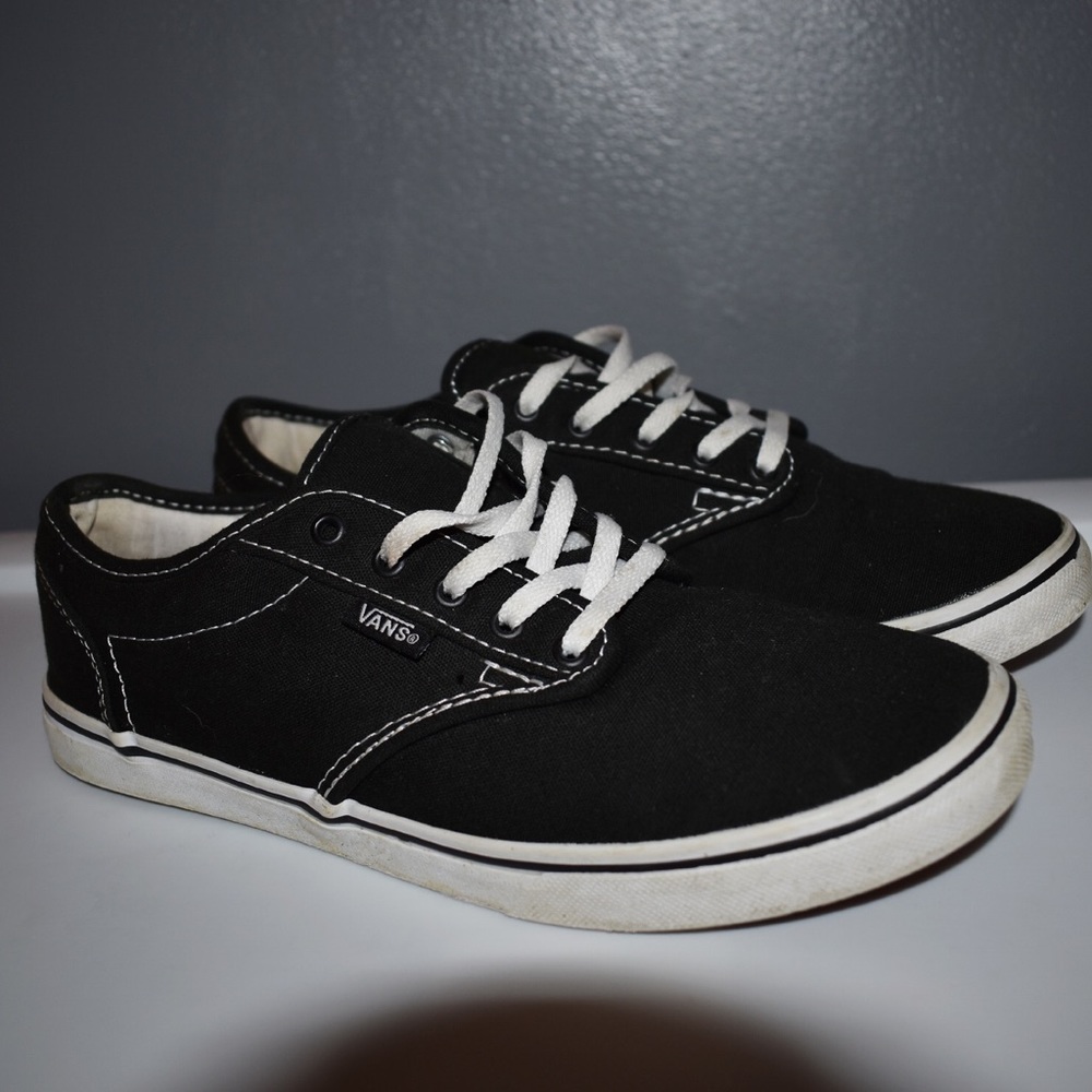 Very Lightly Used Black Vans
